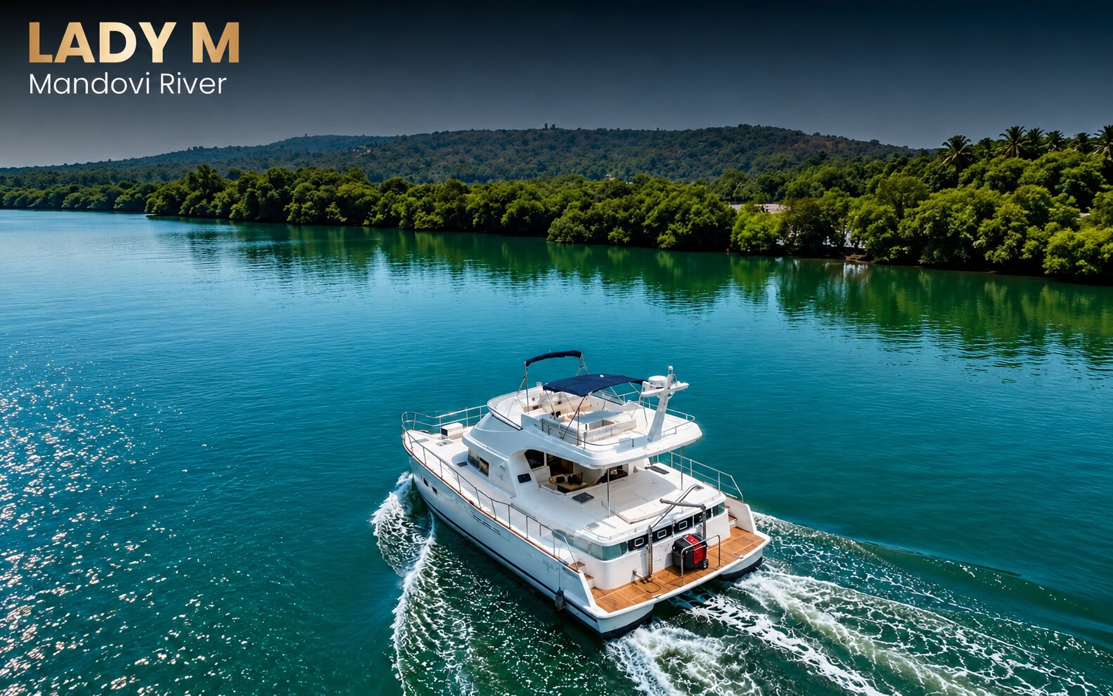 Lady M Luxury Yacht experience in Goa
