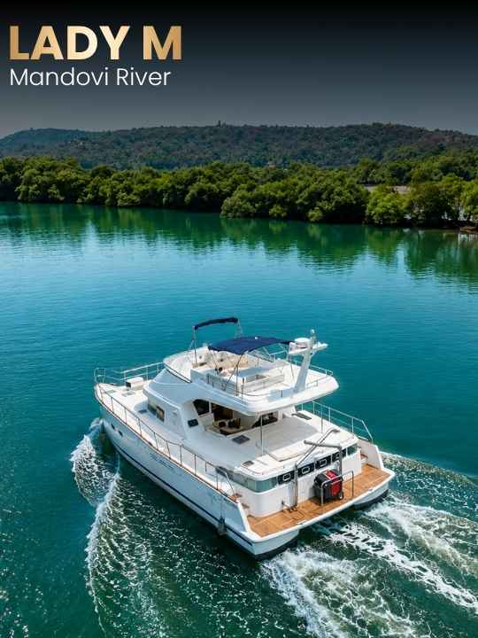 Lady M Luxury Yacht experience in Goa